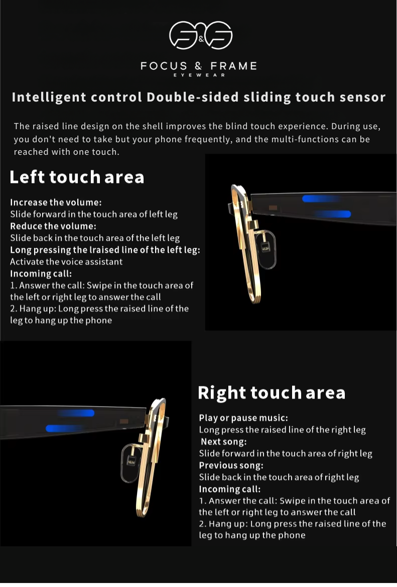 THE MCGEE Frame - Bluetooth Glasses