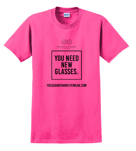 You Need New Glasses: Pink Shirt