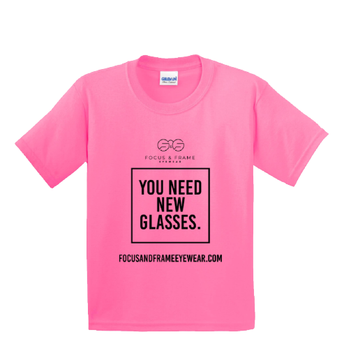 You Need New Glasses: Pink Shirt