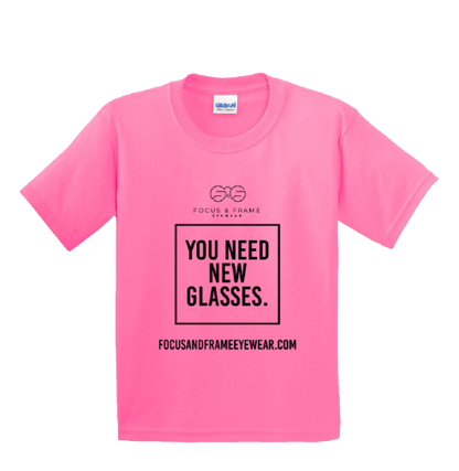 You Need New Glasses: Pink Shirt