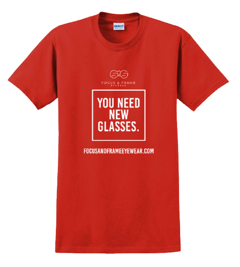You Need New Glasses: Red Shirt